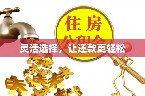 休宁灵活选择，让还款更轻松