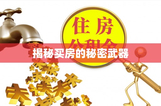 休宁揭秘买房的秘密武器