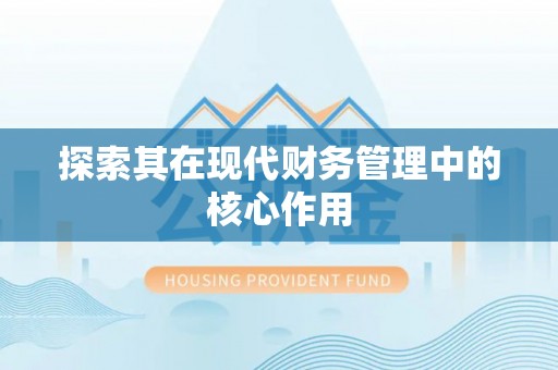 休宁探索其在现代财务管理中的核心作用